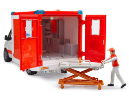 Bruder  MB Sprinter Sanitka s medikem 1:16 